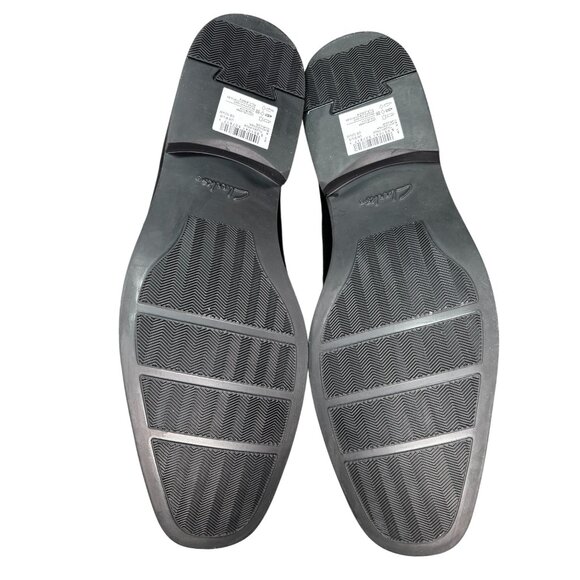 Clarks Mens Tilden Free Black Leather Slip-On Loafers Size 10.5M - Picture 5 of 8